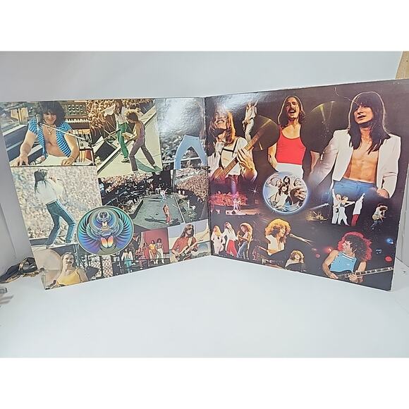 Journey - Captured Double Vinyl LP 1981 - Poster Included - Picture 3 of 10